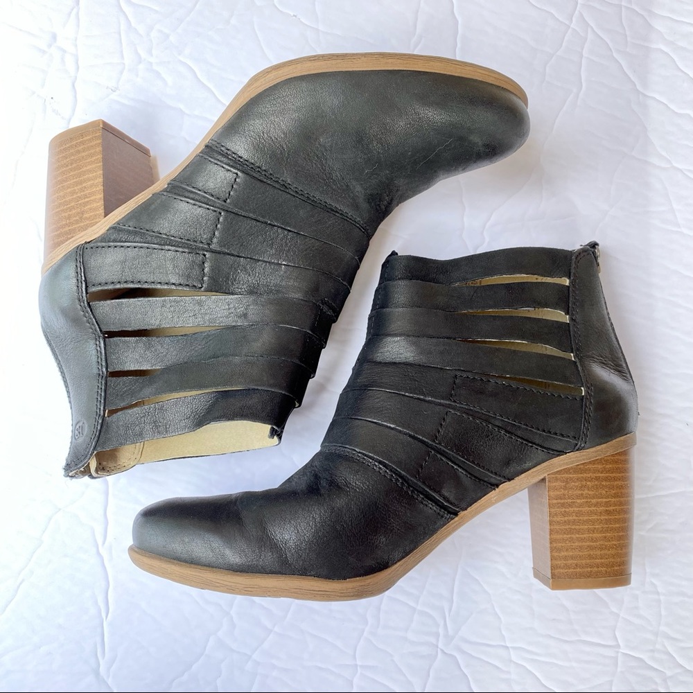 Josef Seibel Bonnie 01 Black Ankle Boots